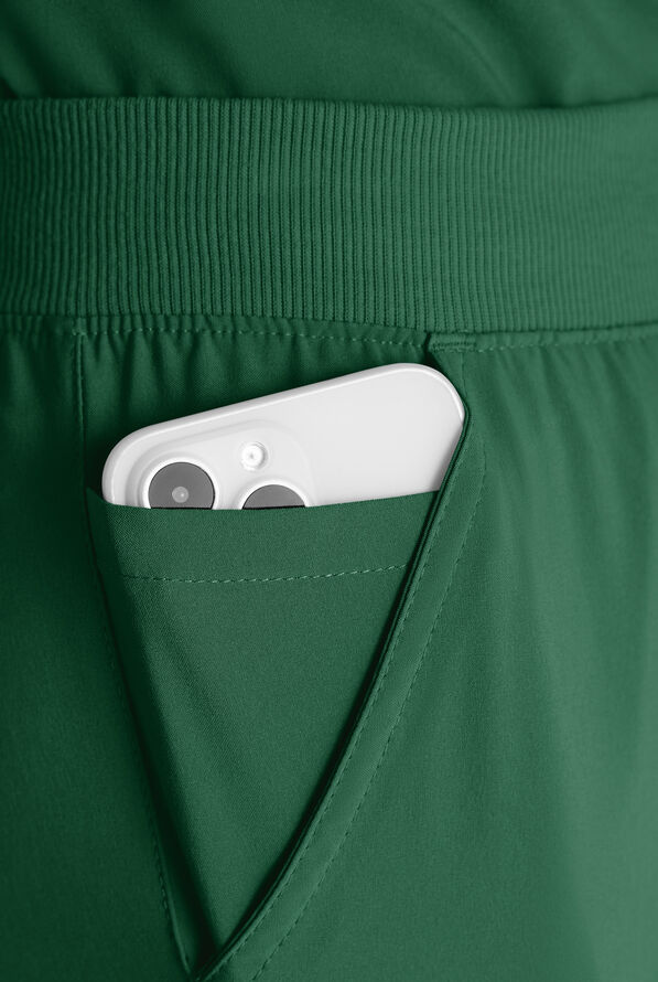 Conjunto de uniforme m&eacute;dico Easy STRETCH con 10 bolsillos para mujer - Hunter - 7