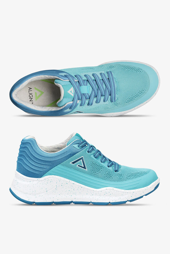  Align&trade; Women's Lavoy Athletic Lace Up Nursing Shoes - Turquoise - 1