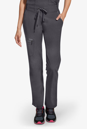 Healing Hands 360 Nisha Women's 6-Pocket STRETCH Rib Knit Waistband Drawstring Scrub Pants