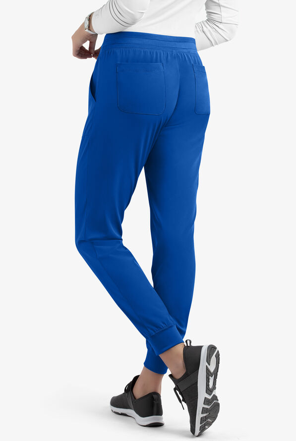 Maevn Matrix UA Exclusive Women's 5-Pocket STRETCH Jogger Scrub Pants - Royal - 2