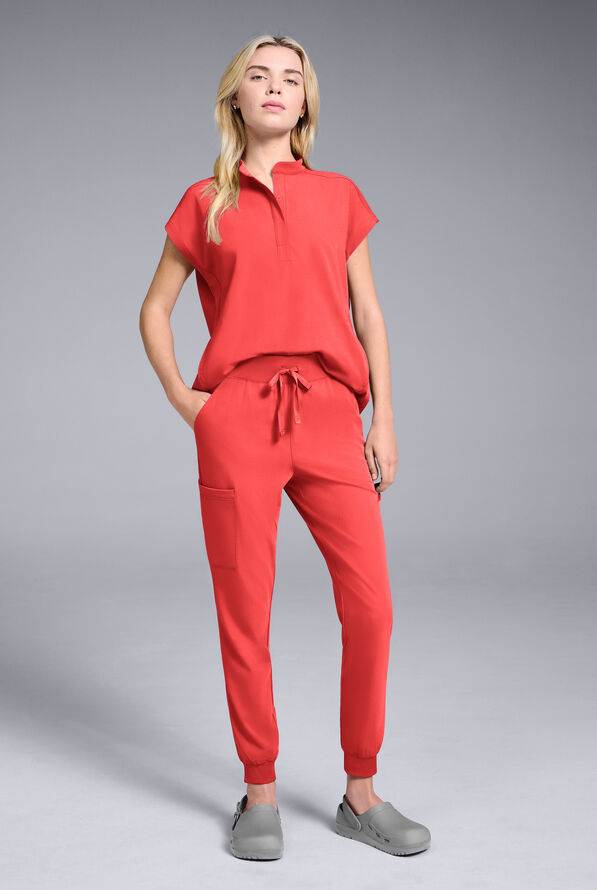 Hypothesis Women's Base 6-Pocket Jogger Scrub Pant - Radiant - 4