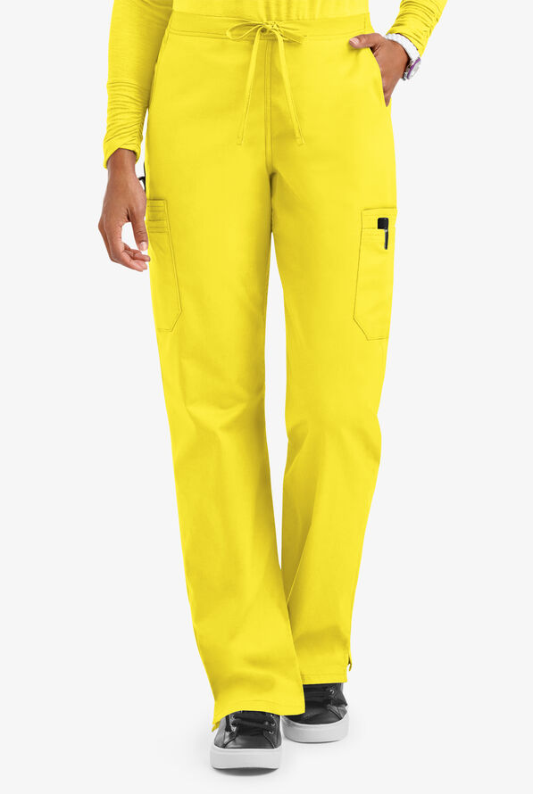 ButterSoft Stretch Scrubs PETITE Drawstring Pant Cargo Scrub Pants
