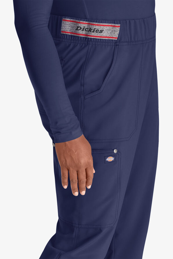 Dickies EDS NXT Women's 5-Pocket Cargo Jogger Scrub Pants - Navy - 3
