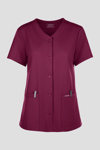 Blusa m&eacute;dica Cherokee Workwear Originals Ultra con cuello en V y 2 bolsillos para mujer
