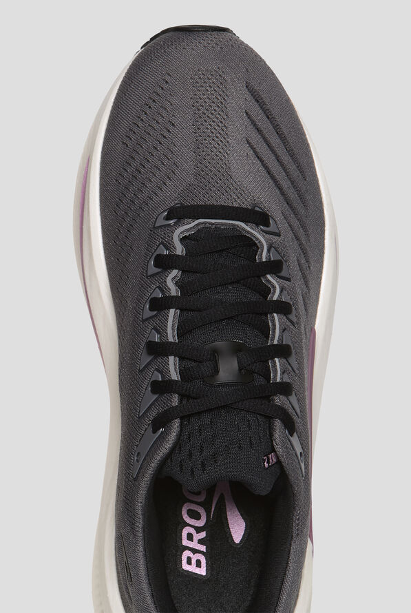 Brooks Women's Glycerin Max 2 Grey/Coconut/Metallic Athletic Lace Up Shoes - null - 2