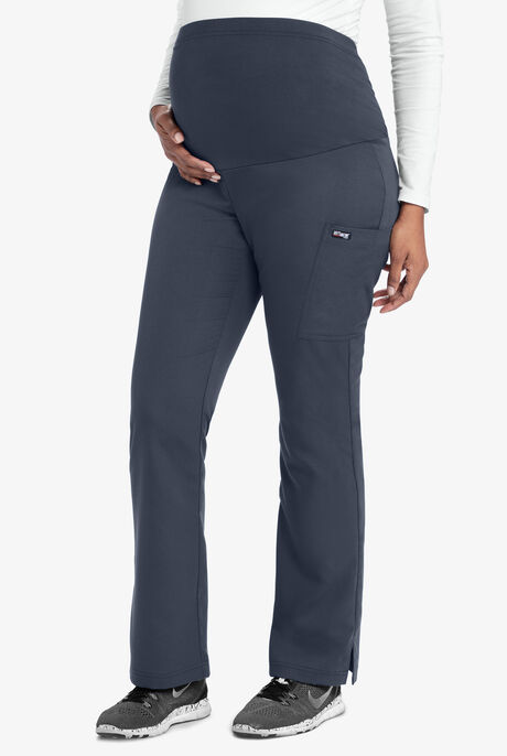 Grey's Anatomy by Barco Women's 1-Pocket Maternity Knit Waist Cargo Scrub Pants