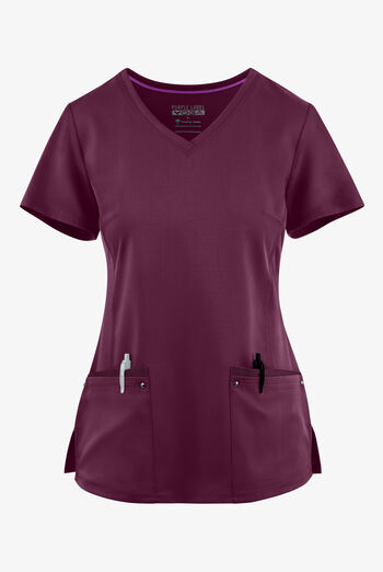Healing Hands Purple Label Juliet Women's 2-Pocket STRETCH Princess Seam Scrub Top