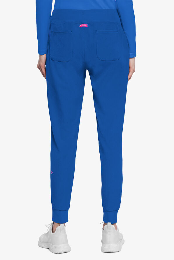 Med Couture Amp Women's 6-Pocket STRETCH Jogger Scrub Pant - Royal - 4