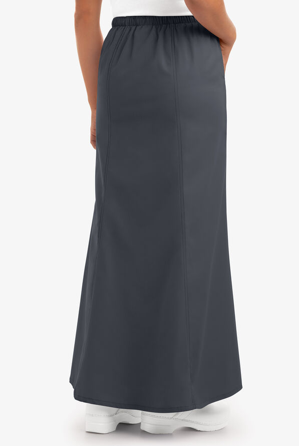 Butter-Soft Core Women's 4-Pocket Full Length Skirt - Navy - 2