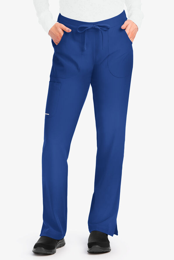 Skechers by Barco Reliance Women's 3-Pocket STRETCH Cargo Drawstring Scrub Pants - Galaxy - 1