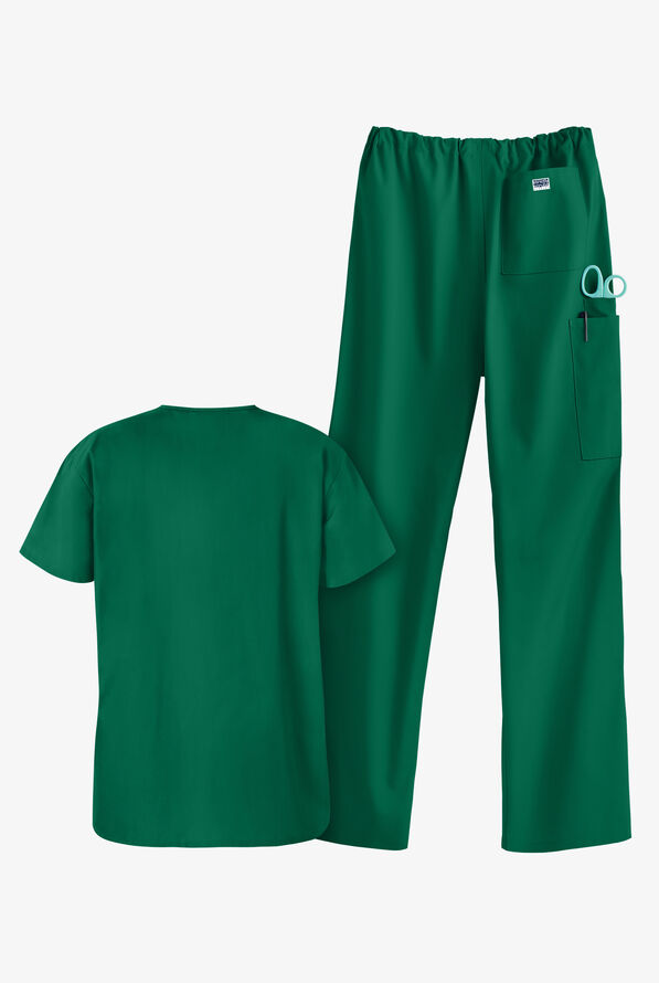 Strictly Scrubs Unisex Scrub Set - Hunter - 2