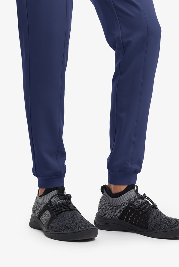 Butter-Soft Women's Cargo 8-Pocket Jogger Scrub Pants **Slightly IRREGULAR**&nbsp; - Petite - Navy - 7