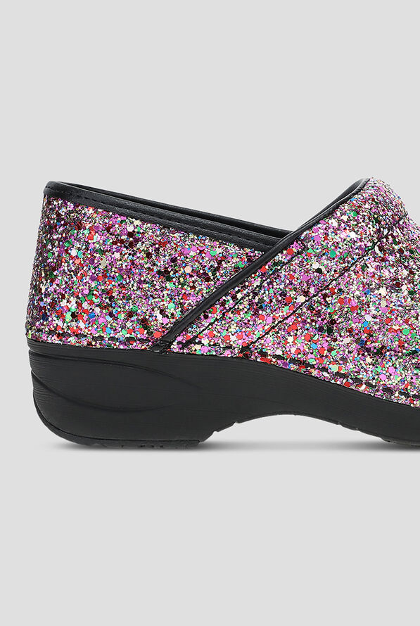 Dansko Women's XP 2.0 Slip Resistant Party Glitter Clogs - null - 4