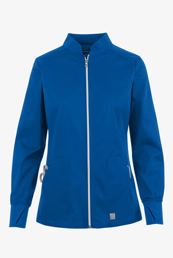 Butter-Soft STRETCH Women's 3-Pocket Zip Front Scrub Jacket