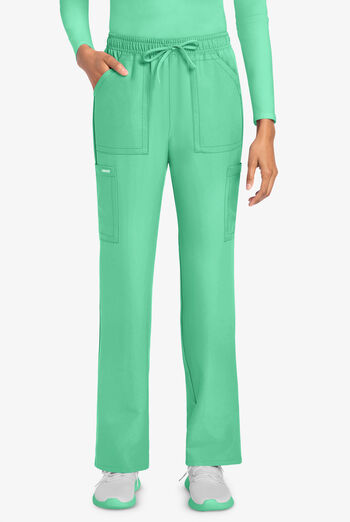 Pantal&oacute;n m&eacute;dico Cherokee Workwear Originals Ultra estilo cargo con piernas rectas y 4 bolsillos para mujer