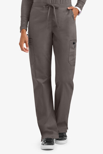 Butter-Soft STRETCH Women's 9-Pocket Drawstring with Back Elastic Scrub Pants