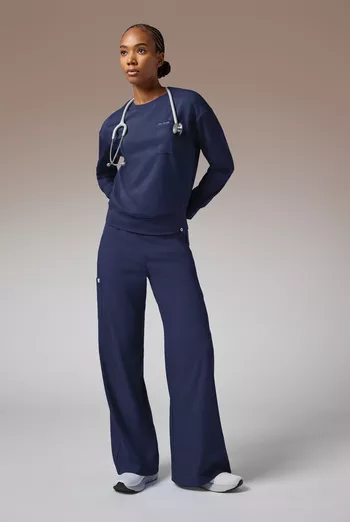 dresses for less discount scrubs and fashion Butter-Soft Originals Women's 4- Pocket V-Neck Empire Waist Dress - Plus Size 3X Functional and modern Adar Universal Scrub Dress for
