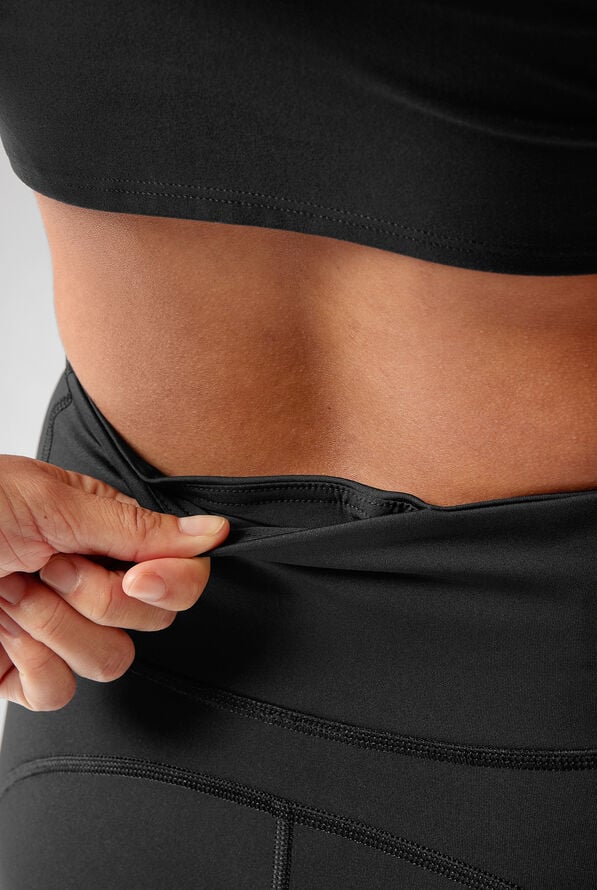 Hypothesis Homeodynamic Women&rsquo;s Yoga-Inspired 3-Pocket Leggings - Jet Black - 11