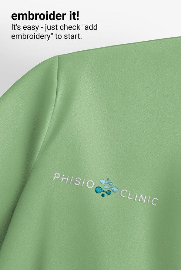 Blusa m&eacute;dica Koi Next Gen Hustle and Hear con cuello en V y 3 bolsillos para mujer - Pistachio - 5