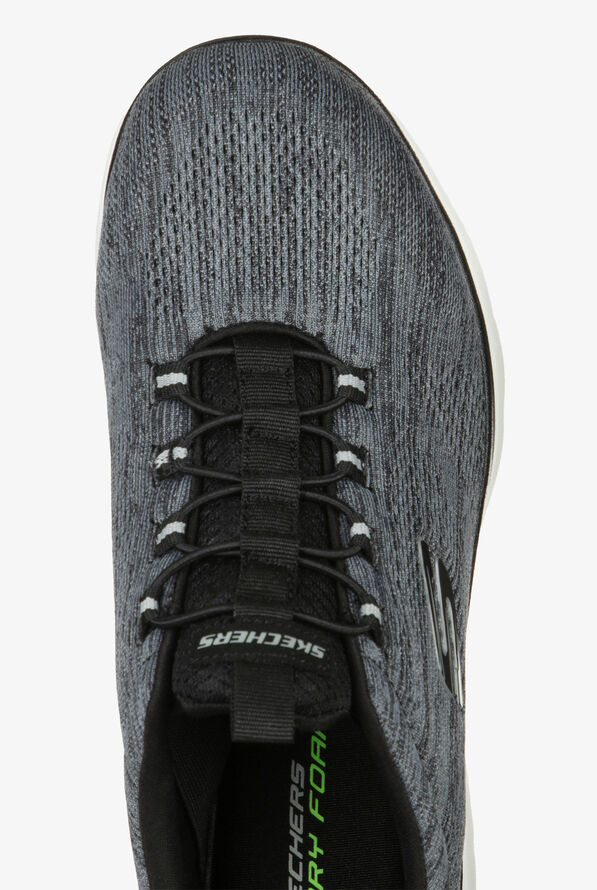 Skechers Men's Summits Louvin Black/White Athletic Shoes - null - 2