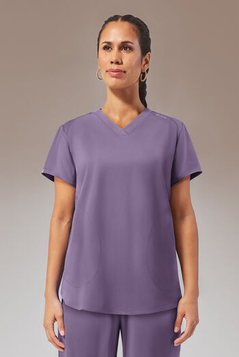 Blusa m&eacute;dica Hypothesis STRETCH estilo t&uacute;nica con 2 bolsillos para mujer