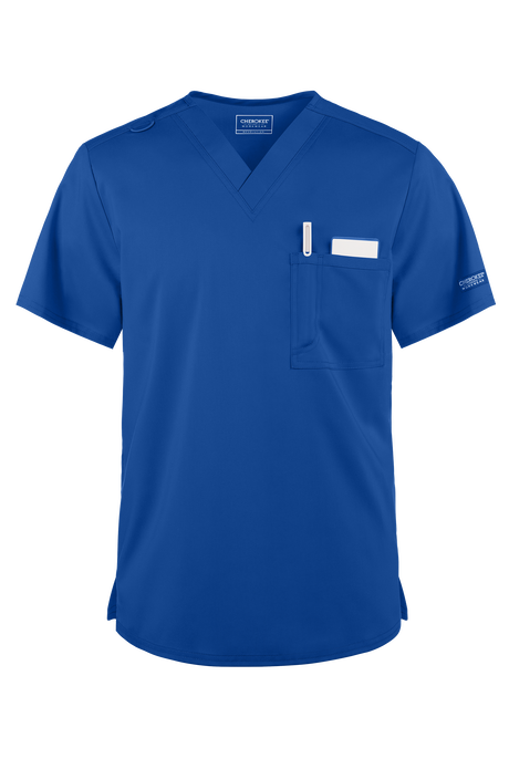 Cherokee Workwear Revolution Unisex 1-Pocket STRETCH V-Neck Scrub Top