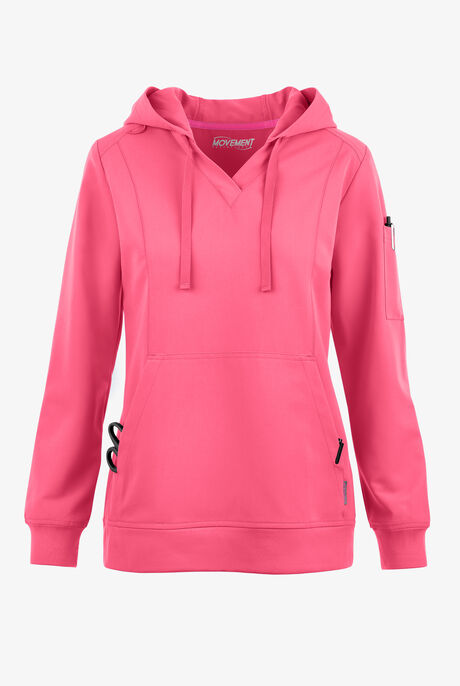 MOVEMENT by Butter-Soft Sirius Women's 4-Pocket Long Sleeve STRETCH Scrub Hoodie