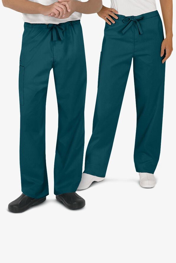 Conjunto de uniforme m&eacute;dico unisex UA Strictly Scrubs - Caribbean Blue - 3