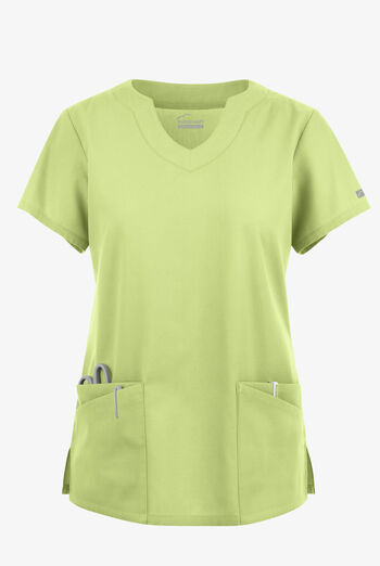 Butter-Soft Originals Women's 6-Pocket Scallop Neck Scrub Top