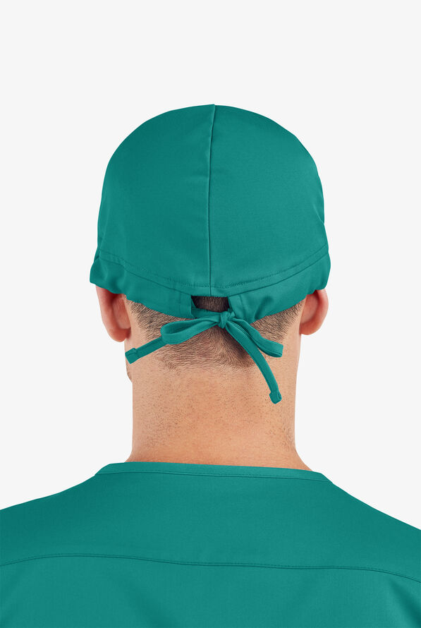 UA Strictly Scrubs Unisex Solid Scrub Hat - Teal - 4
