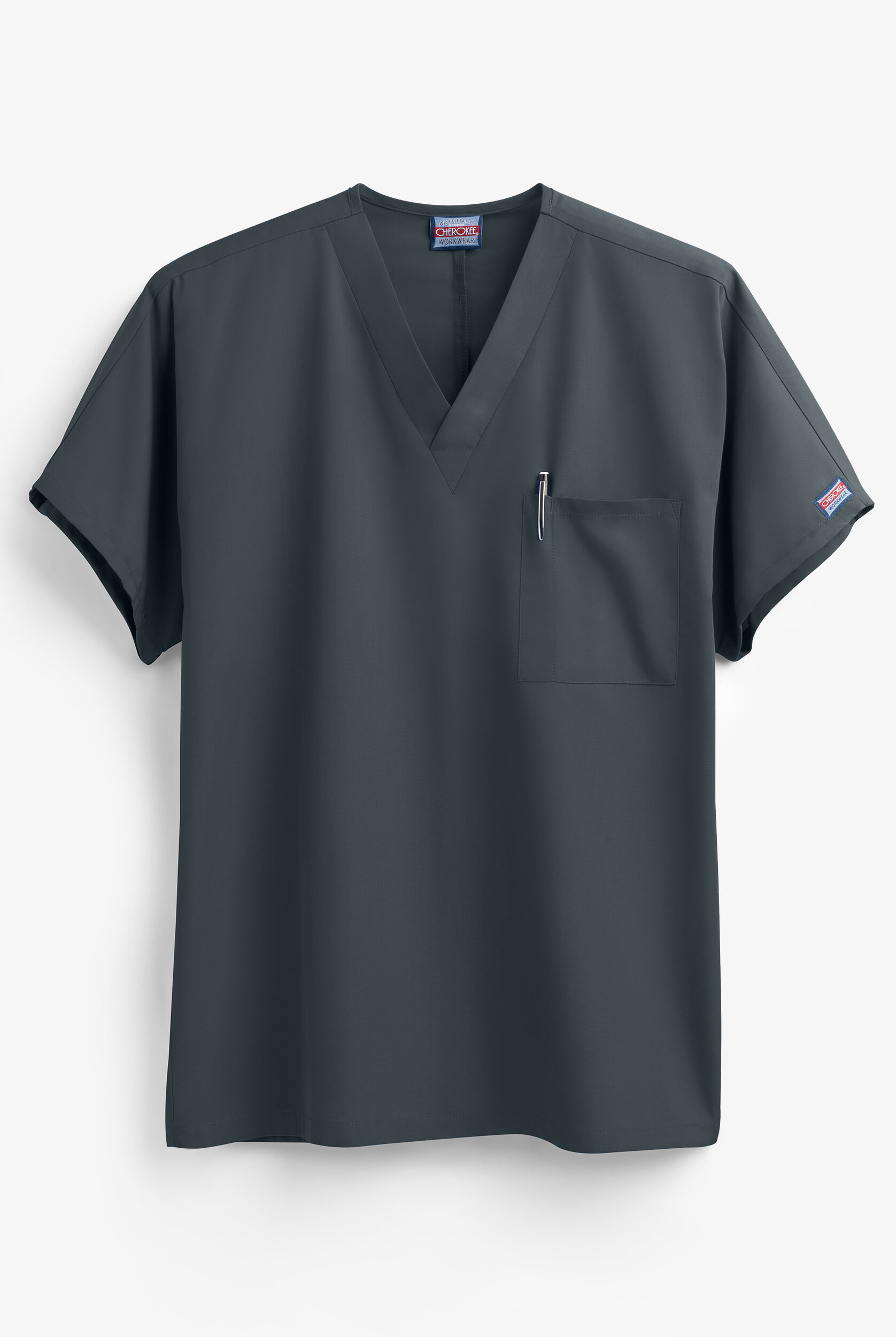 ウェア siroc Cherokee Workwear Scrubs Unisex One Pocket Scrub Top| Nursing Scrubs