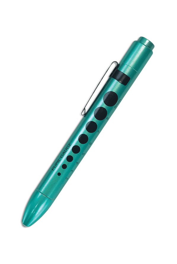 Linterna de bolsillo Prestige Soft LED con medidor de pupila - Aqua Sea - 1