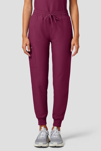 Pantal&oacute;n m&eacute;dico Cherokee Workwear Originals Ultra estilo jogger con cord&oacute;n y 5 bolsillos para mujer