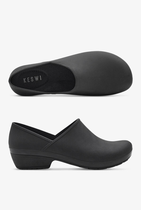 KESWI Women's Extra Comfort Classic Clog - Black - 1