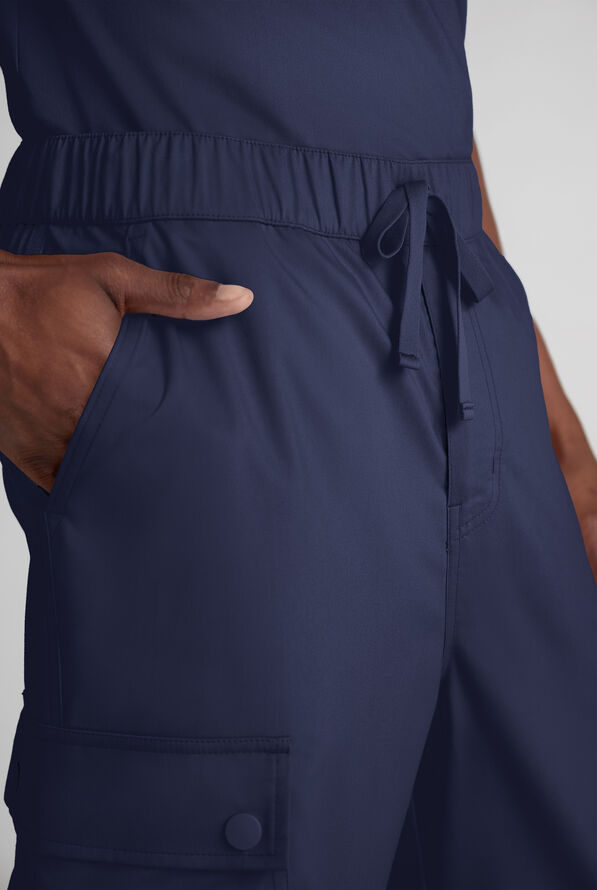 Advantage STRETCH Men's 10-Pocket Cargo Scrub Pant - Navy - 4