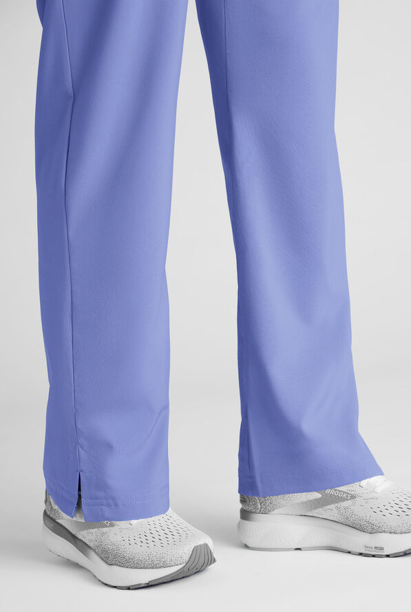 Easy STRETCH Women's 8-Pocket Scrub Set - Petite - Ceil Blue - 10
