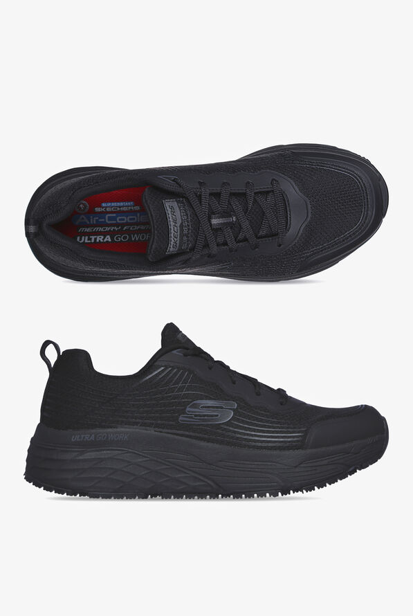 Zapatillas deportivas estampadas Skechers Work Max Cushioning Elite  Sr-Haptic con cordones para hombre