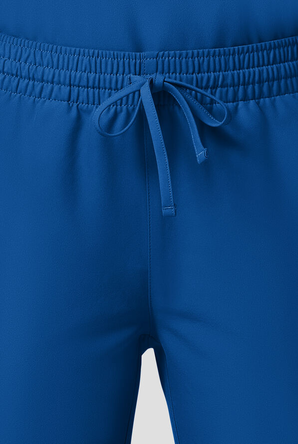 Cherokee Workwear Originals Ultra Women's 5-Pocket Drawstring Jogger Scrub Pants - Royal - 3