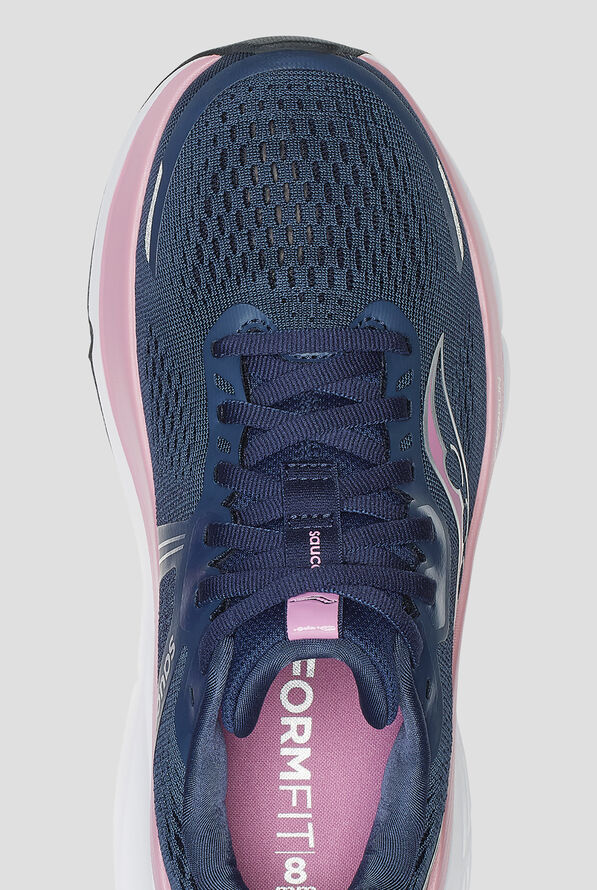 Zapatillas deportivas Saucony Guide 18 Navy/ Orchid con cordones para mujer - null - 2