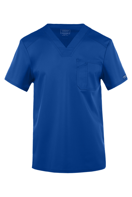 Cherokee Workwear Revolution Men's 1-Pocket STRETCH V-Neck Scrub Top