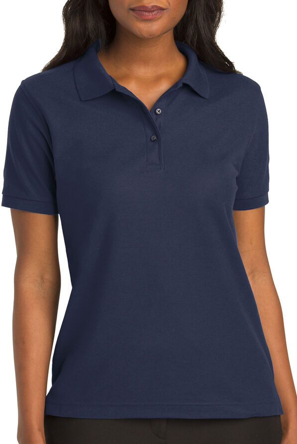 Port Authority Women's Classic Polo - Navy - 1