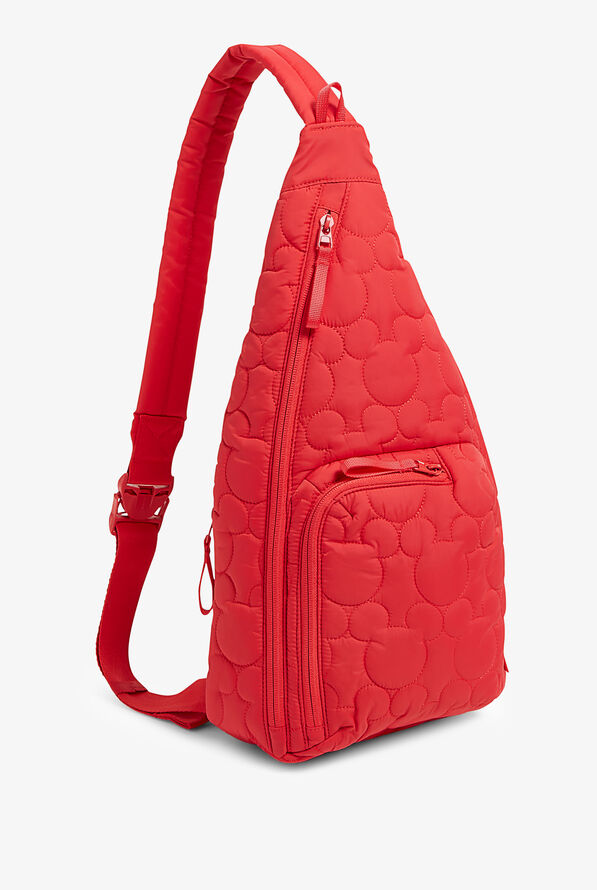 Mochila bandolera acolchada Vera Bradley Disney's Mickey Featherweight Unforgettable Red - Unforgettable Red - 3