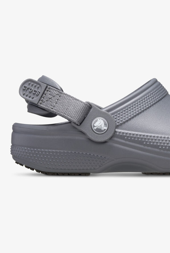 Crocs Unisex Classic Work Charcoal Clogs - null - 4