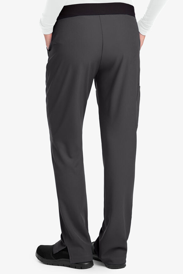 Pantalón médico Skechers Vitality estilo cargo con 3 bolsillos para mujer  - Pewter - 2