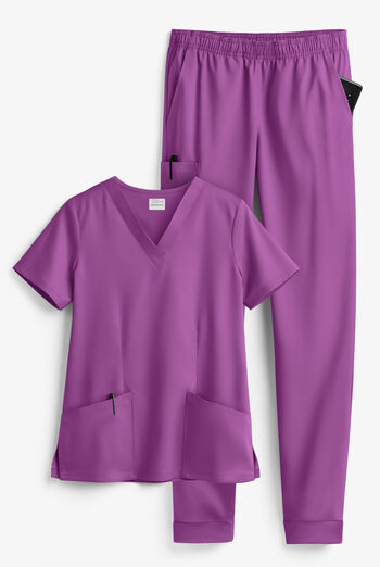 Tafford Active STRETCH Women's 5-Pocket Jogger Scrub Set