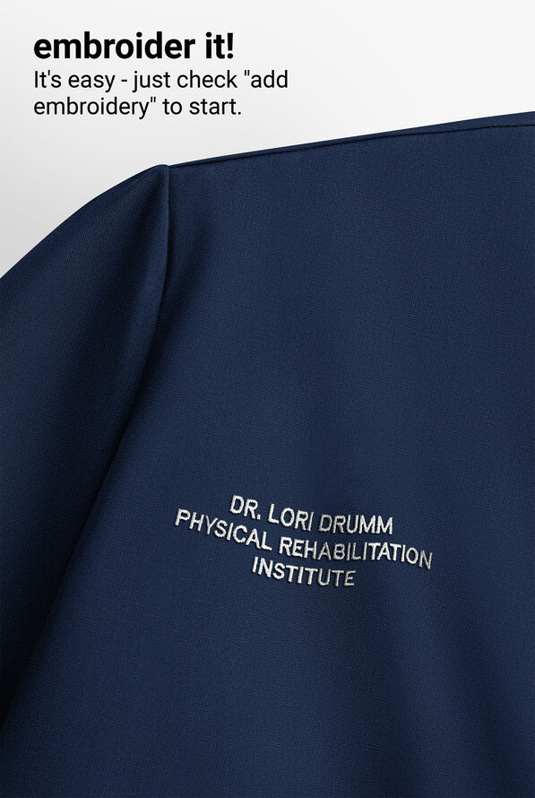 Conjunto de uniforme médico Strictly Scrubs con 4 bolsillos para mujer - Navy - 6