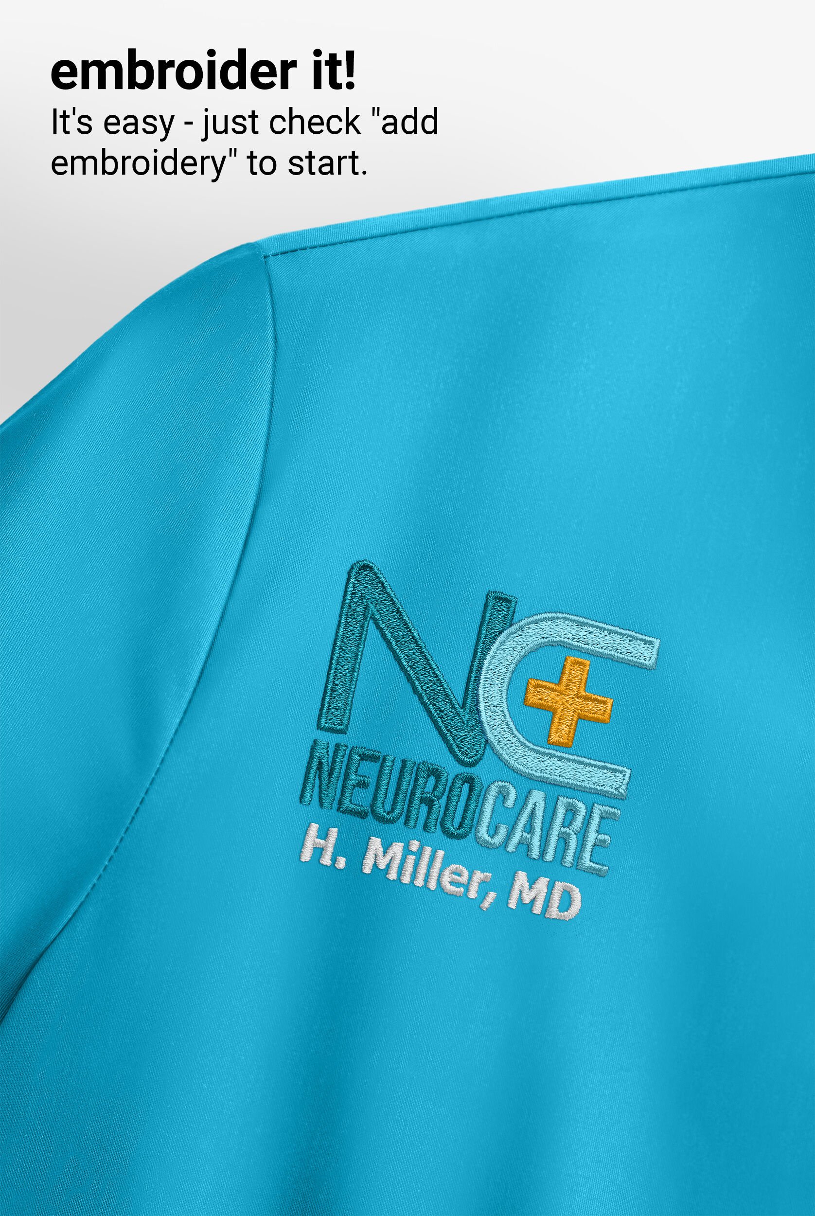 Easy Stretch High Low Hem V-Neck Top, Stretch Scrubs