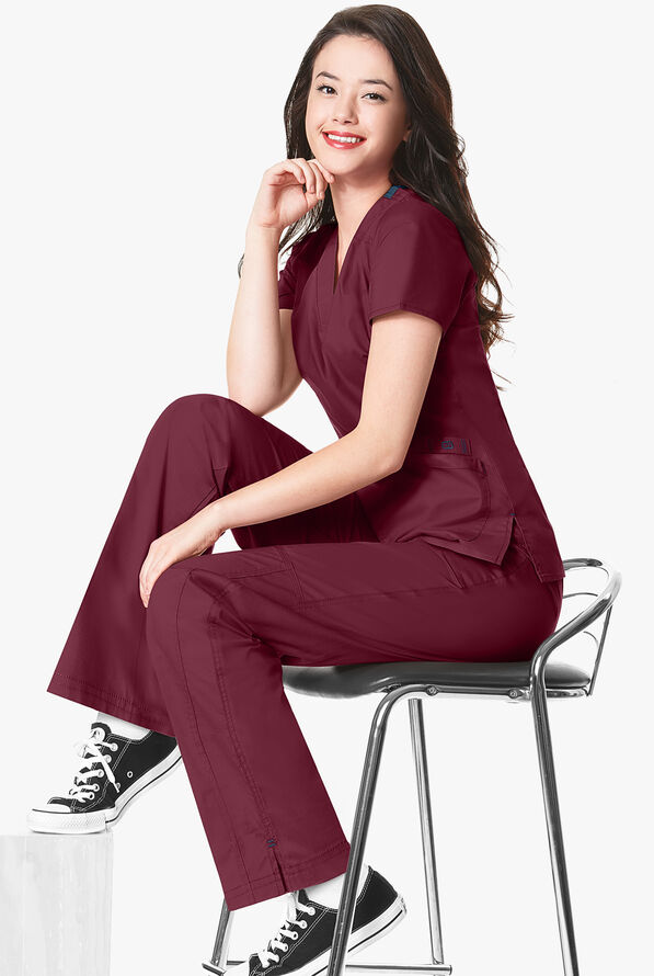 WonderWink WonderFLEX Faith Boot Cut Scrub Pants Cargo Scrub Pants