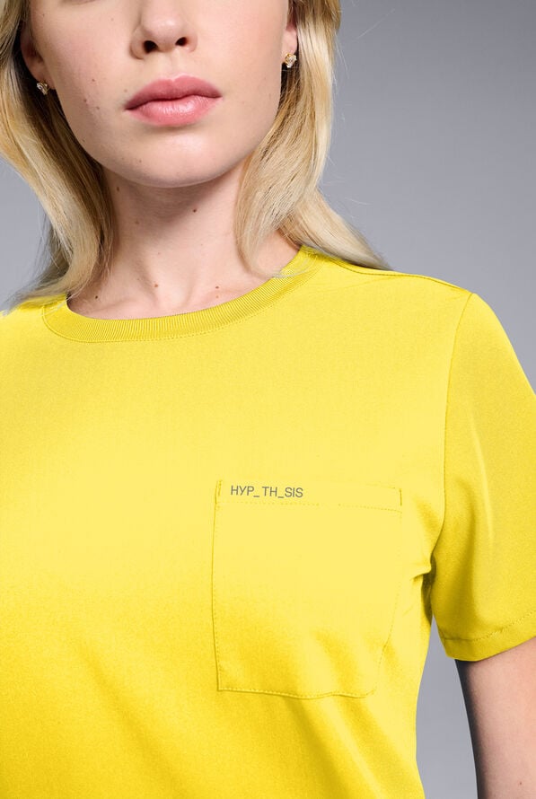 Blusa m&eacute;dica Hypothesis Base con cuello redondo para mujer - Chroma - 4