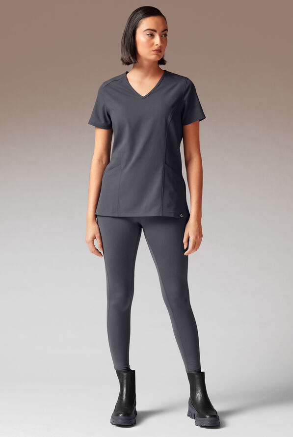 Hypothesis Homeodynamic Women&rsquo;s Yoga-Inspired 3-Pocket Leggings - Pewter - 3